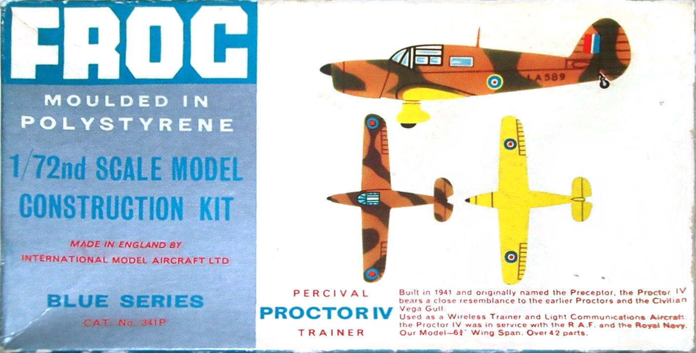 FROG 341/P Percival Proctor IV, IMA Ltd, 1964, box